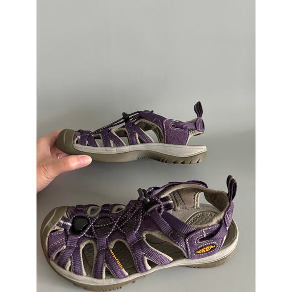 Keens Sandals Youth Size 4 Purple EUC - Picture 3 of 5